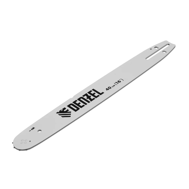 Шина для бензопилы Denzel DGS-4516P 59814, длина 40 см (16"), шаг 0,325", паз 1,5 мм, 64 звена в Рыбинске