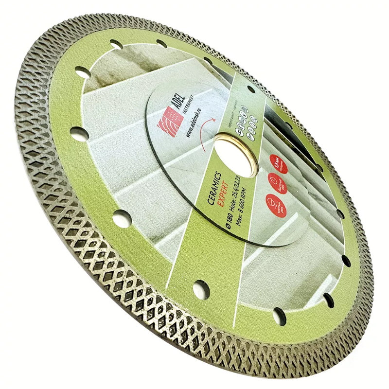 Диск алмазный Adel Instrument Ceramics Expert 00-00018686, турбо ультратонкий, Ø180*1,5*25,4/22,23 в Иваново