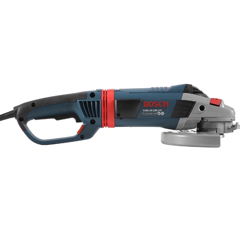 Угловая шлифмашина (болгарка) Bosch GWS 24-230 LVI 0.601.893.F00, 230 мм, 2400 Вт, плавный пуск в Твери