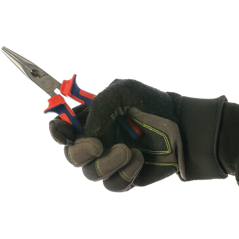 Длинногубцы КВТ Мастер 77422 (160 мм, двухкомпонентные рукоятки)