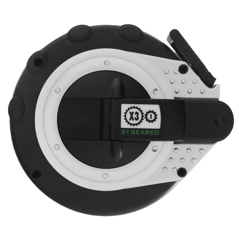 Рулетка геодезическая Gross 31252, 30 м х 13 мм, закр. корп., металл. лента, нейлон в Иваново
