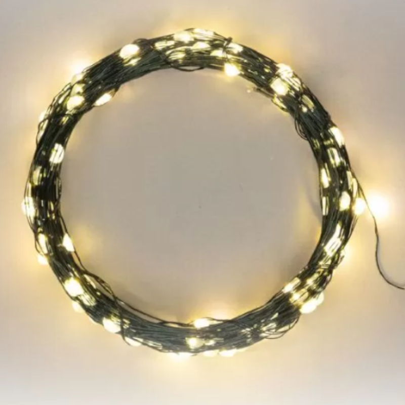 Гирлянда светодиодная Neon-Night "Роса" 1764100 303-266, 20м 200LED теплый белый IP20 с контроллером во Владимире