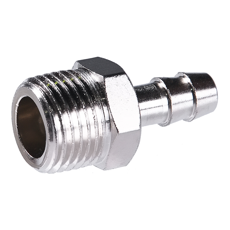 Переходник Fubag 180264 B, 1/2"М на елочку 10мм с обжимным кольцом, блистер 1 шт  в Туле