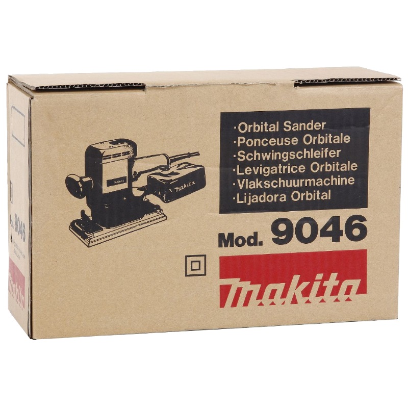 Вибрационная шлифмашина Makita 9046 (размер подошвы 115x229, подключение к пылесосу, напряжение 220 В) в Переславле