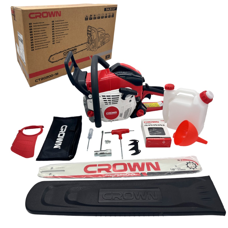 Пила цепная бензиновая Crown CT20200-18  в Костроме