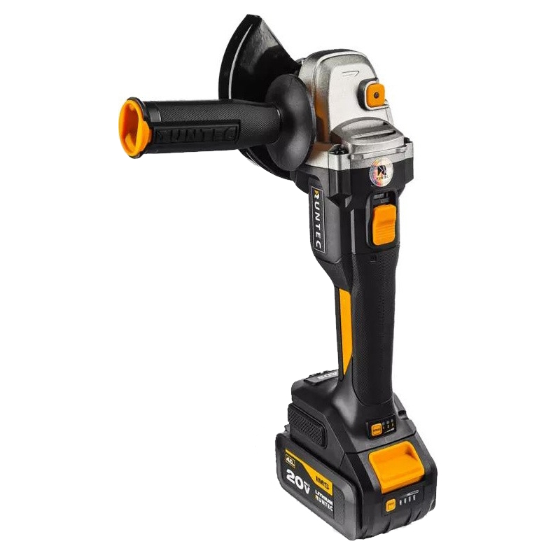 Угловая шлифмашина (болгарка) Runtec PRO RT-AG900, 125 мм, 20 В, плавный пуск в Туле
