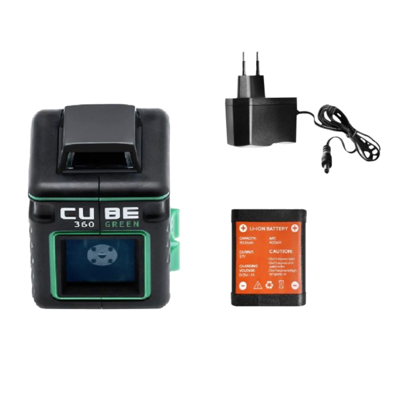 Лазерный уровень Ada CUBE 360 GREEN Basic Edition А00672 в Твери
