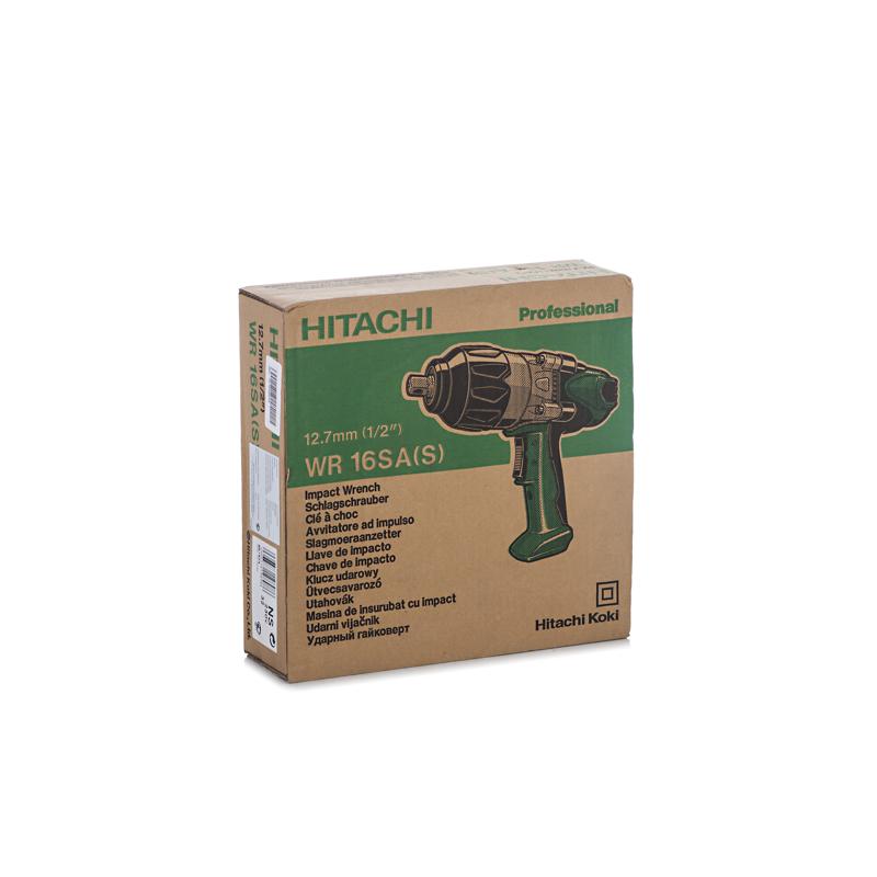 Гайковерт ударный Hitachi WR 16 SA (аксессуары, вес инструмента 2.9 кг) в Туле