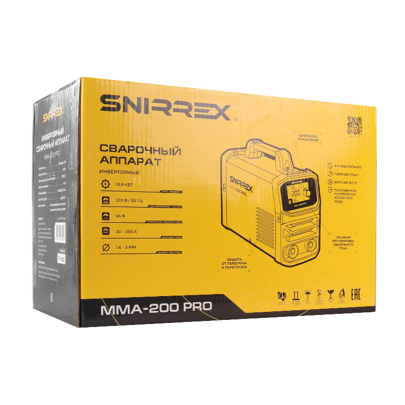 Аппарат сварочный Snirrex MMA-200 PRO  в Иваново