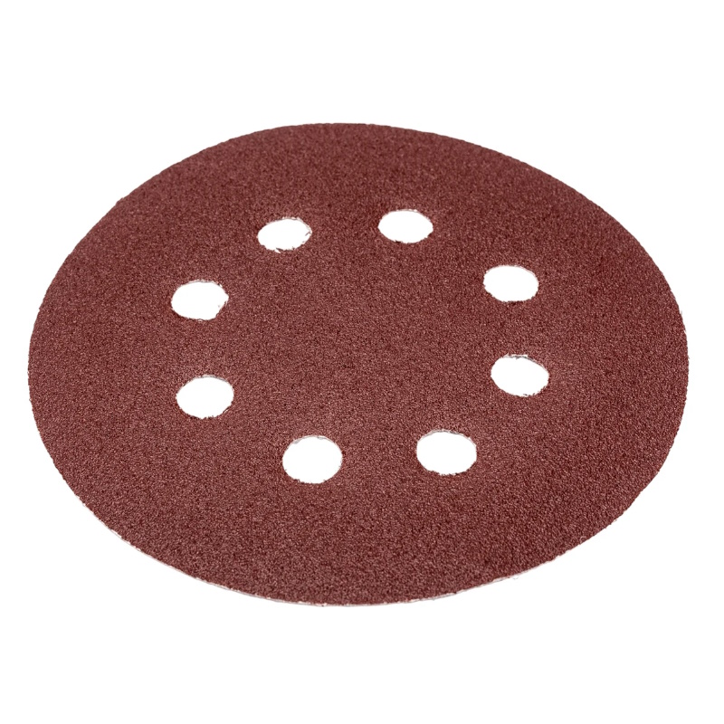 Круги абразивные шлифовальные Cutop Profi 85-621, перфорированные, под "липучку", Р120, 125 мм, 5 шт.
