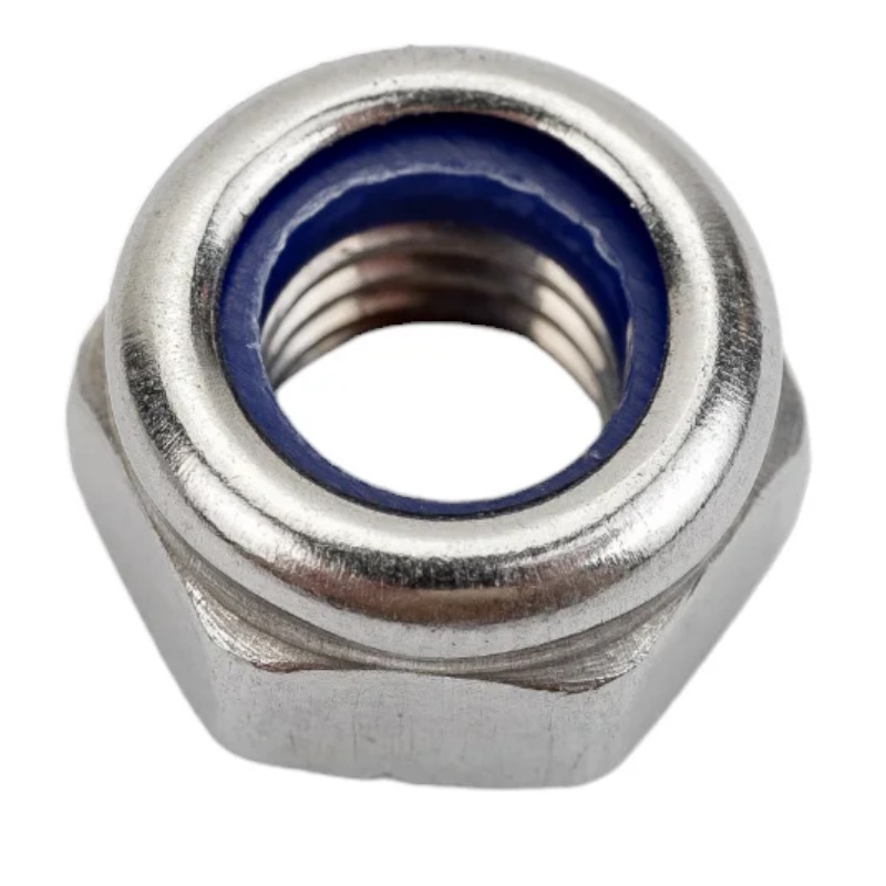 Гайка Starfix SMZ1-45461-5 М8 со стопорным кольцом нержавеющая сталь А2 DIN 985 5 шт в зип-локе 66₽