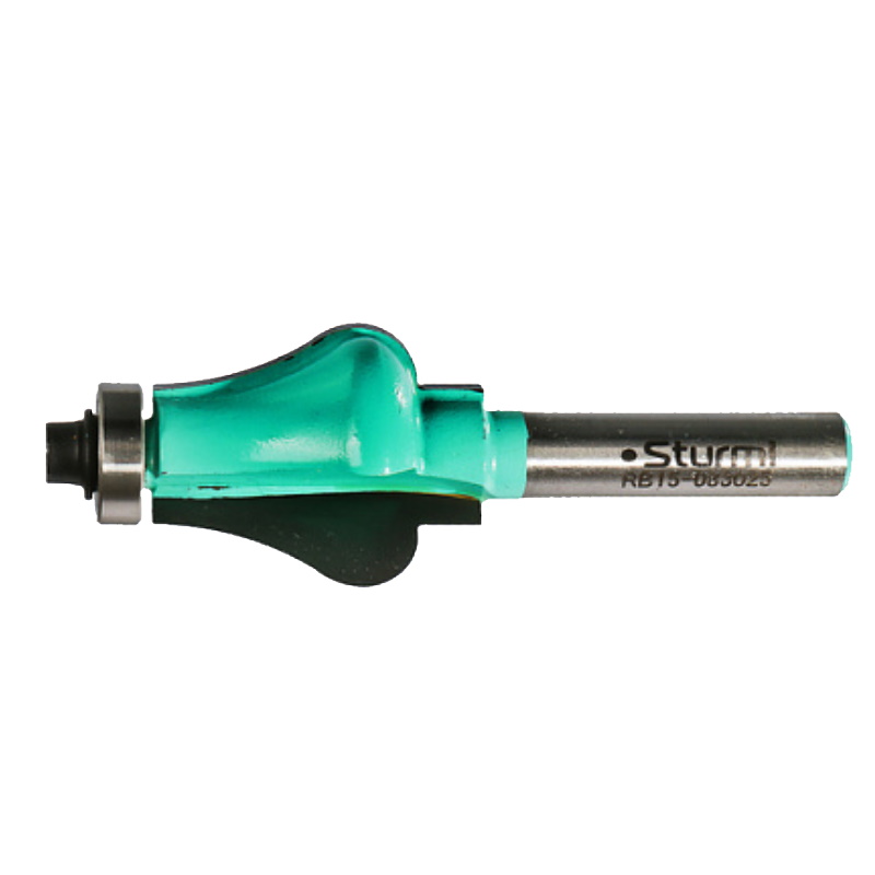 Фреза фигурная с подшипником Sturm RB15-083025, 25x30x74 мм, хвостовик 8 мм в Туле