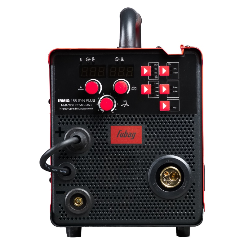 Сварочный полуавтомат инвертор Fubag IRMIG 188 SYN PLUS + Горелка FB 250 3m 41380.1