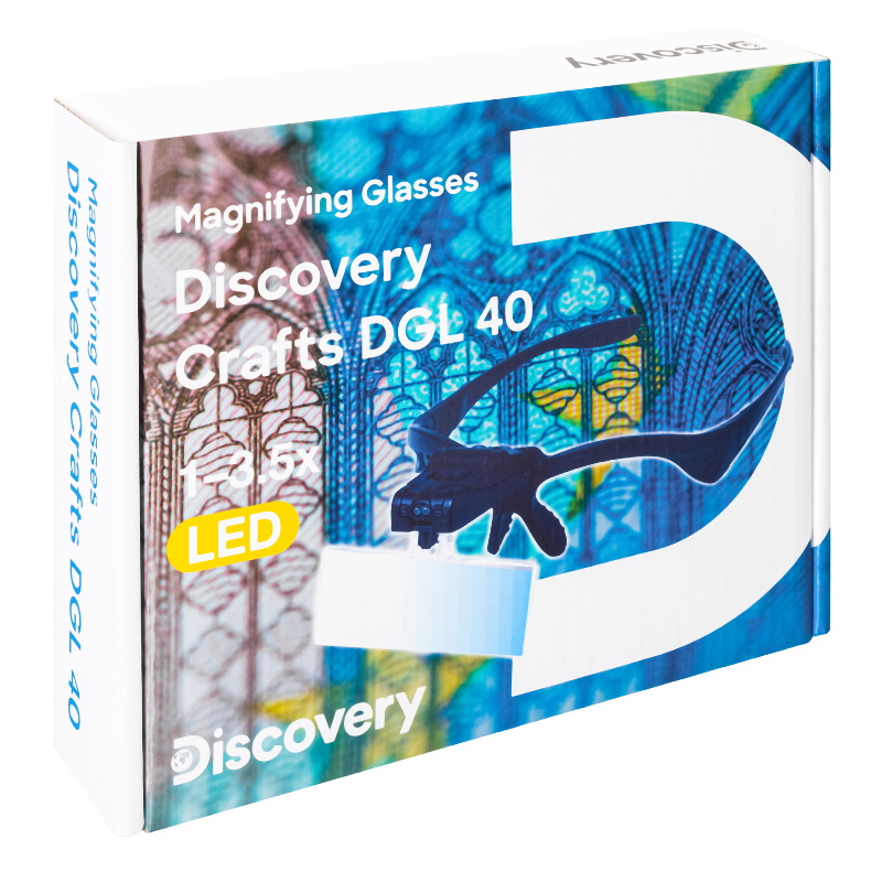 Лупа-очки Levenhuk Discovery Crafts DGL 40 78373 в Рыбинске