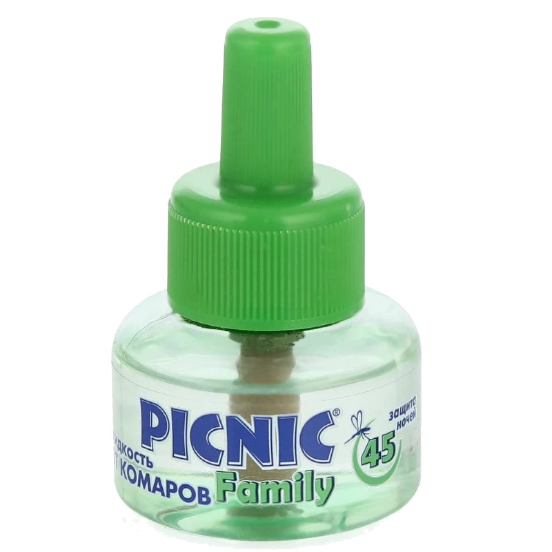 Жидкость от комаров Picnic Family 45 ночей, 30 мл в Угличе
