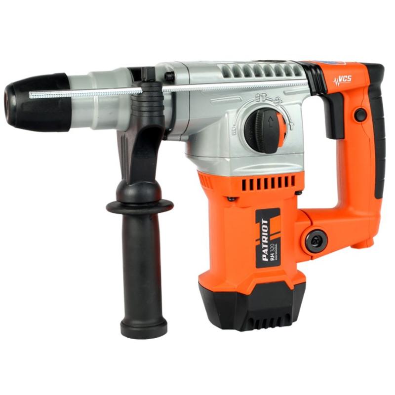 Перфоратор Patriot RH 320 140301366 в кейсе, с защитной муфтой, с виброзащитой в Муроме