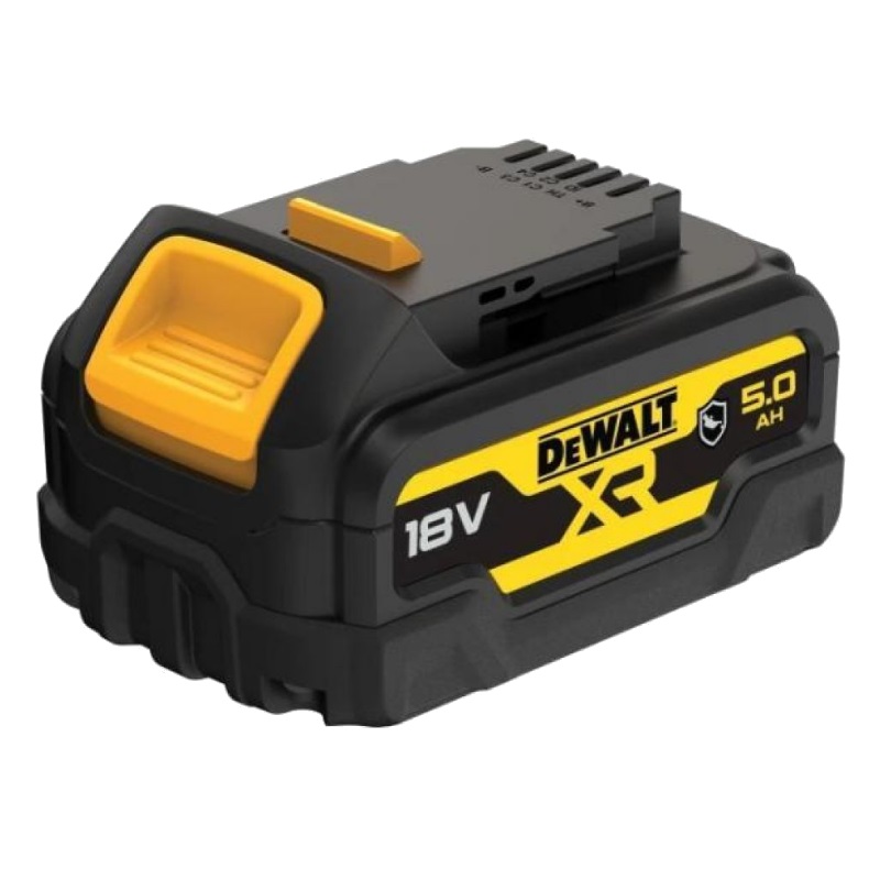 Аккумулятор DeWalt DCB184G-XJ, XR, Li-Ion, 18В, 5.0 А*ч, защитное резиновое покрытие