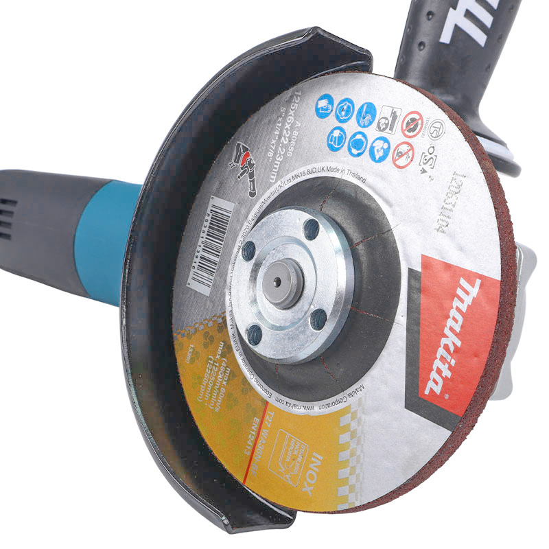 Шлифмашина угловая Makita GA5091X01 (1900 Вт, плавный пуск, регулировка и стабилизация оборотов)