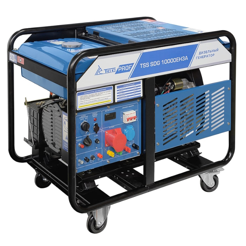 Дизельный генератор TSS SDG 10000EH3A, 100138
