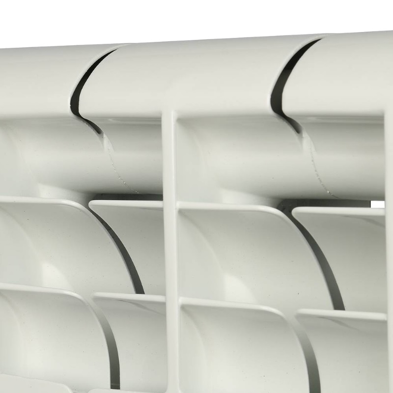 Радиатор биметаллический Rommer Profi BM 350 RAL9016 8 секций  в Череповце