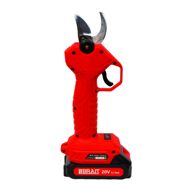 Секатор аккумуляторный Brait BCP25-2V 21.01.306.019 (Li-ion, АКБ 2*2AH, З/У 1А,20В, макс. 25мм, щеточный) в Муроме