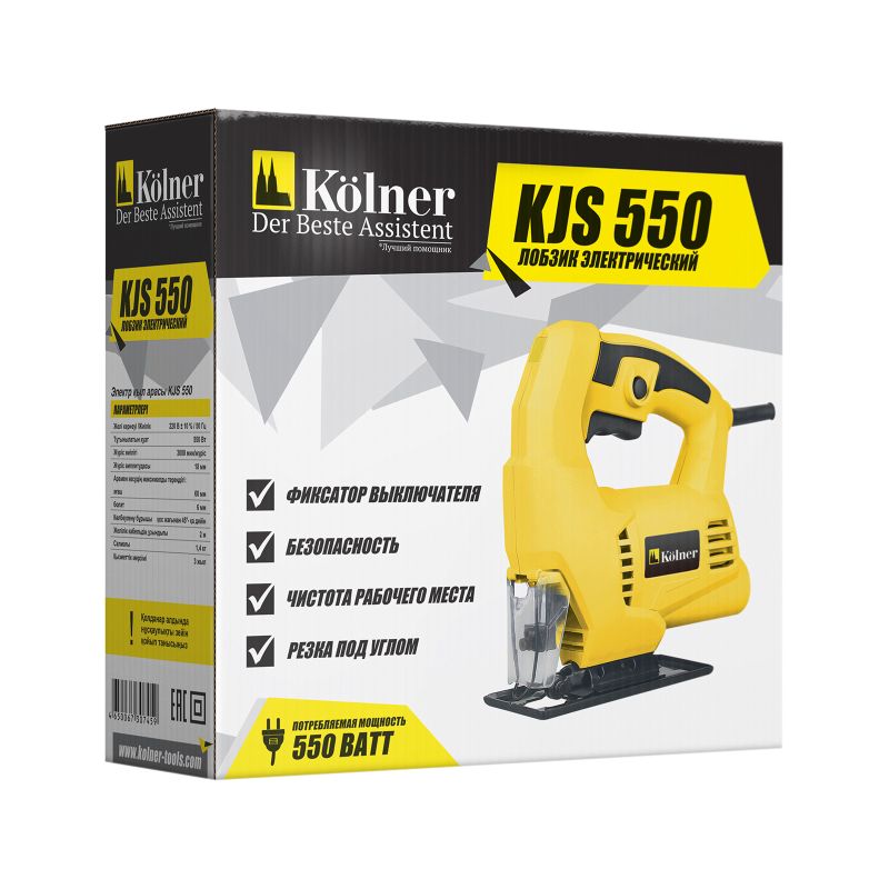Электрический лобзик Kolner KJS 550 в Вологде