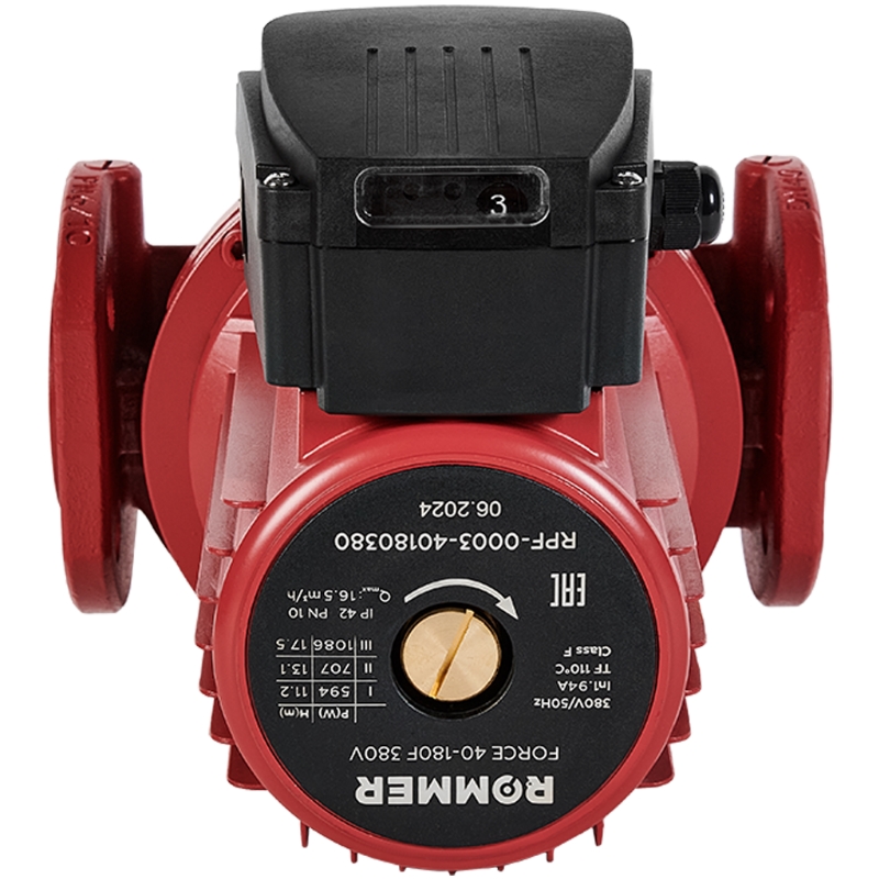 Насос циркуляционный Rommer RPF-0003-40180380 FORCE, фланцевый, трехскоростной, 40-180F, 380V в Коврове