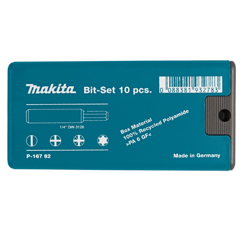 Набор насадок Makita P-16782, 10 шт. + магнитный держатель в Иваново