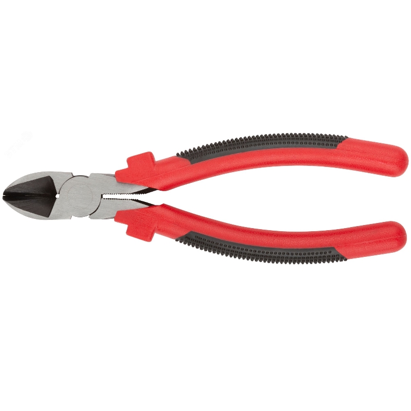 Бокорезы Fit Стандарт 48019 красно-черные пластиковые ручки полированная сталь 190 мм 447₽