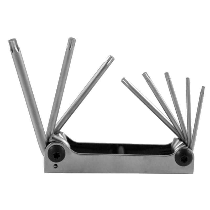 Набор угловых ключей Jonnesway H07M08SF TORX 8 предметов 1359₽