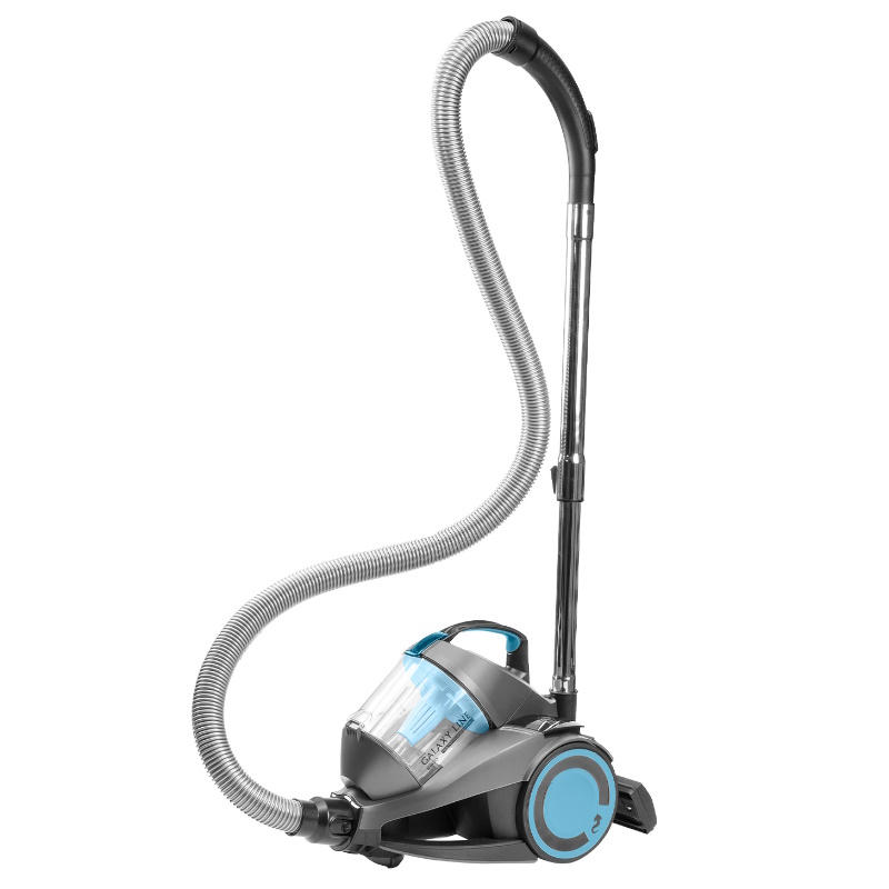 Пылесос Galaxy Line GL 6224 4610264001857 серый с голубым мультициклон 2400 Вт мощность всасывания 300 аэроватт
