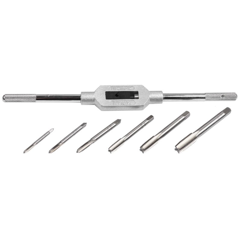 Набор Зубр МАСТЕР 28126-H7 с металлореж инструментом метчики однопроходные М4-М12 метчикодержатель - на карточке 7 предметов 1259₽