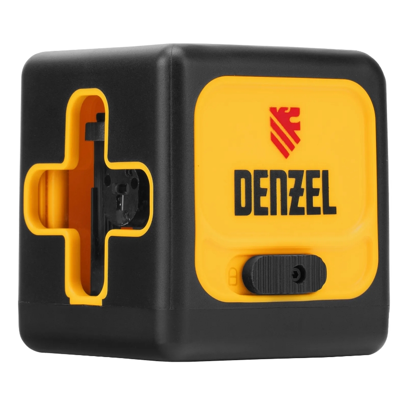 Лазерный уровень Denzel DQB-T 350165, 30 м, зеленый луч, батарейки, штатив в Вологде