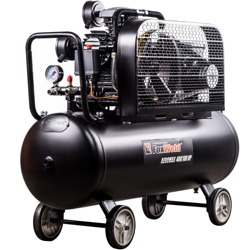 Компрессор масляный ременной FoxWeld AEROMAX 480/100 HP 6796 в Ярославле