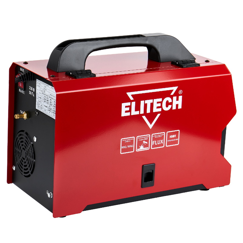 Инвертор Elitech ДМ ИС 180 СП 204754, MIG/MAG, 220В, 5.2 кВт, 30-180A(MIG), 20-180А(MMA) в Череповце