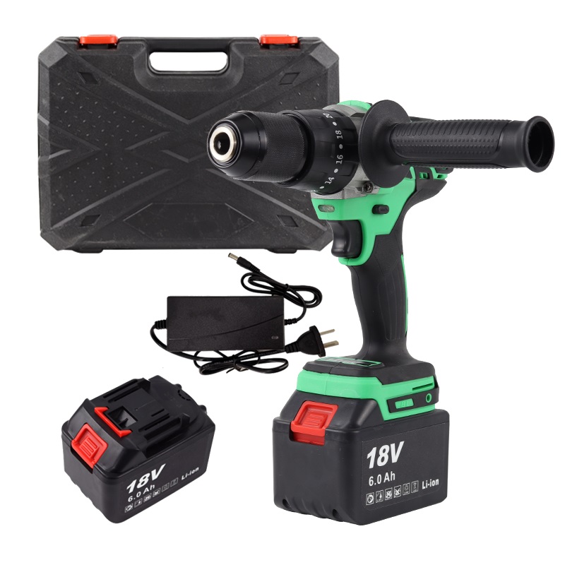 Аккумуляторная ударная дрель-шуруповерт Zitrek Green Impact 063-4046 18V (80 нм)