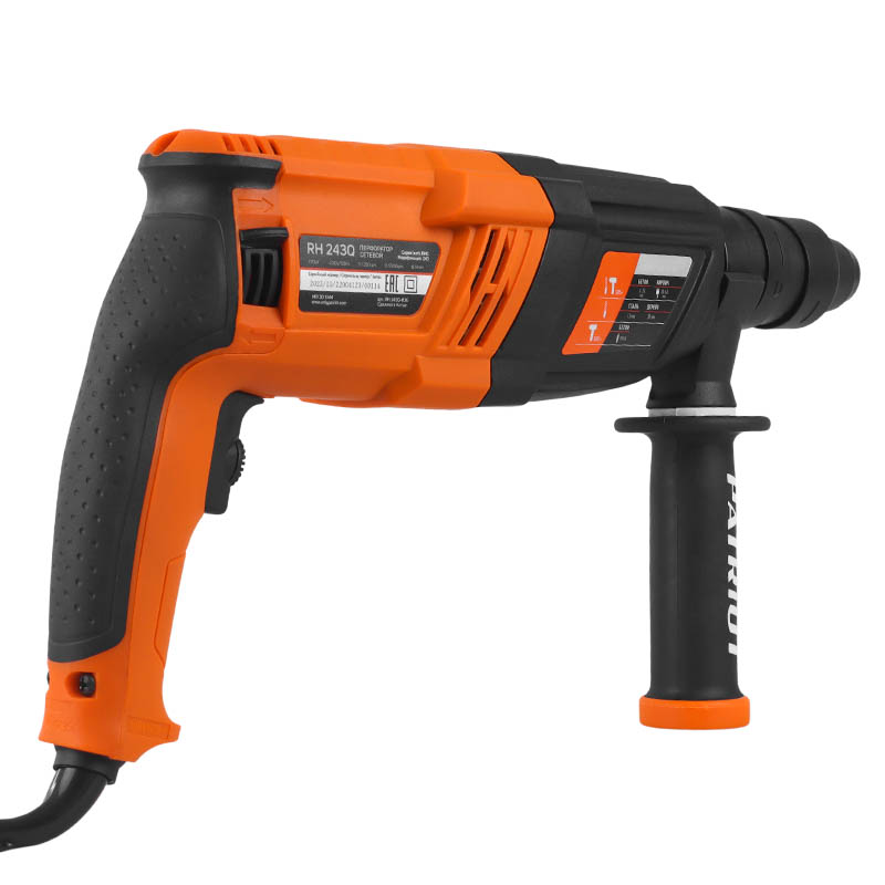 Перфоратор Patriot RH 243Q 140301344 в кейсе, с защитной муфтой в Твери