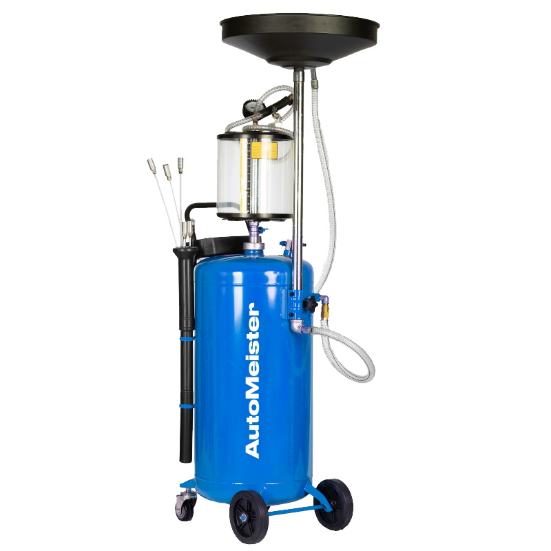 Установка для слива и откачки масла Automeister 69879 с колбой 90 л 24453₽