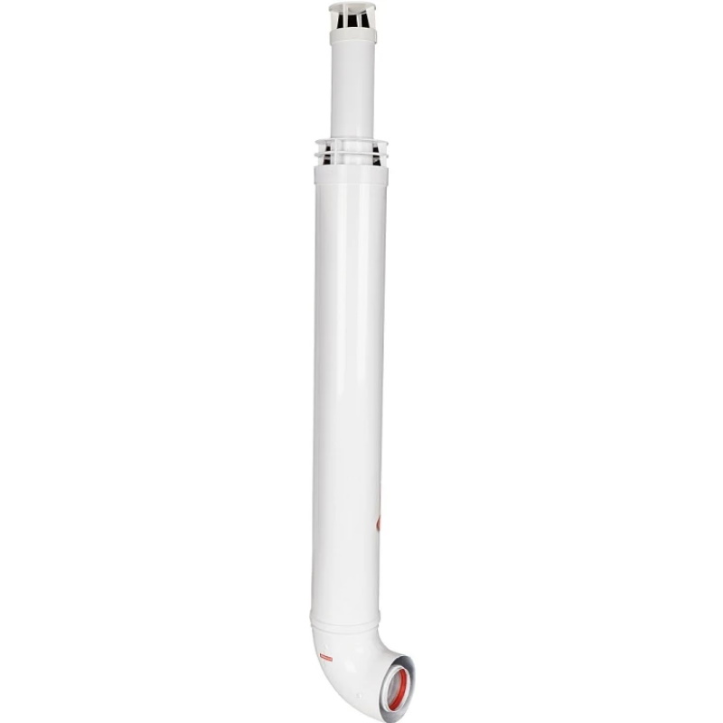 Комплект дымохода Rommer RCA-6010-251000, антилед, универсальный, 60/100 - 1000мм в Вологде