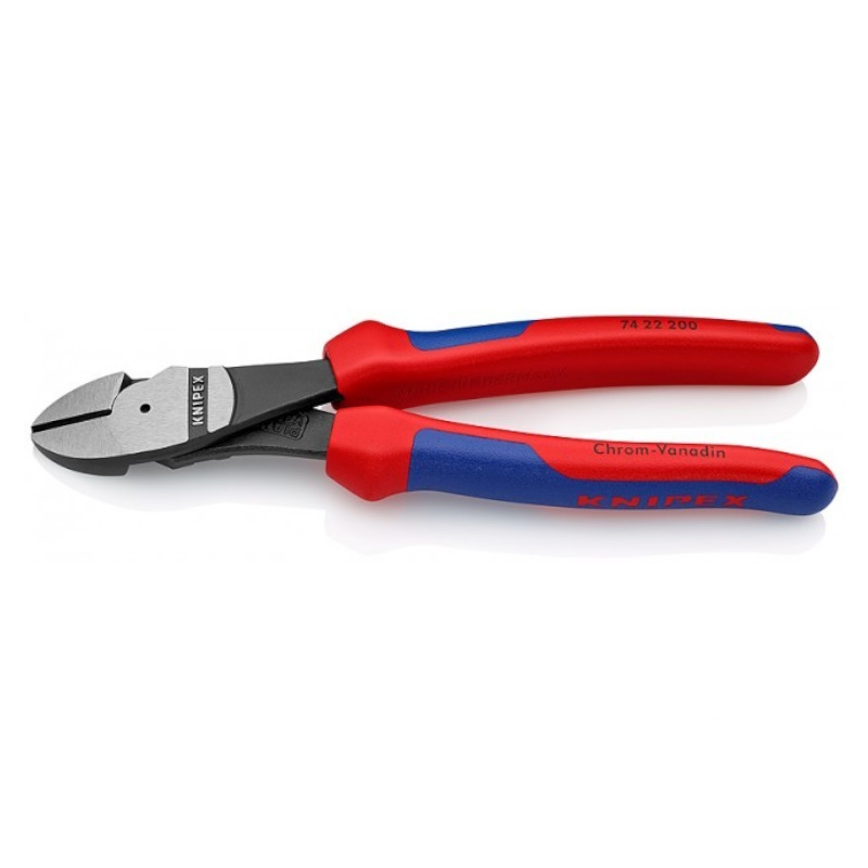 Бокорезы особо мощные Knipex KN-7422200 губки 12 200 мм фосфатированные 2-компонентные ручки 6535₽