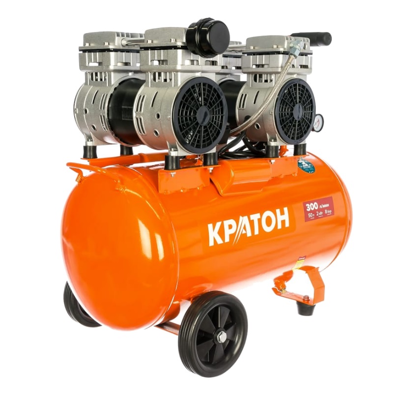 Компрессор с прямой передачей безмасляный Кратон AC-300-50-OFS