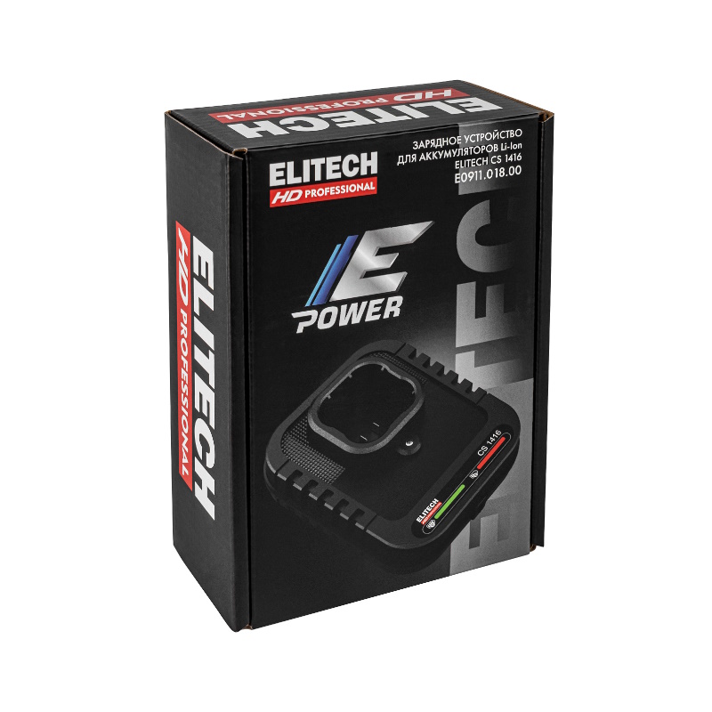 Зарядное устройство Elitech CS 1416 (E0911.018.00) 205797, для E-Power 14-16В, 2А HD Professional в Ярославле