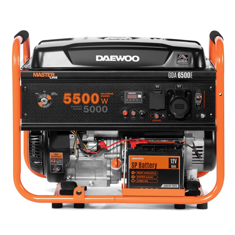 Бензиновый генератор Daewoo GDA 6500E в Череповце
