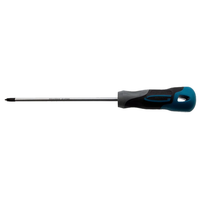 Отвертка Gross 12142, PH1x150 мм, S2, трехкомпонентная ручка