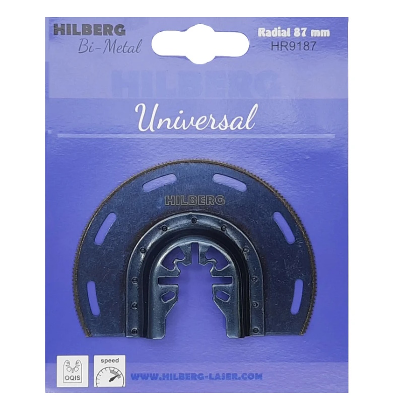 Полотно пильное универсальное Hilberg Radial HR9187, Bi-M, 87 мм в Муроме