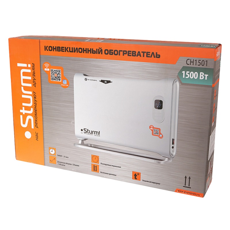 Конвекторный обогреватель Sturm! CH1501 Wi-Fi, дисплей в Муроме