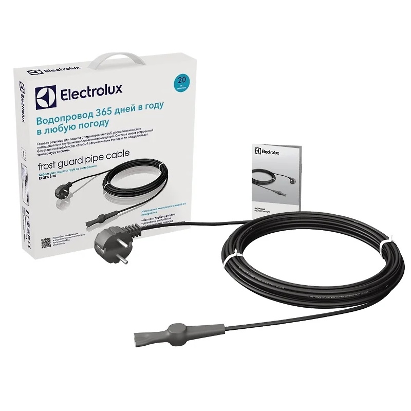 Кабель для обогрева трубопроводов Electrolux EFGPC 2-18-6 НС-1068096, комплект в Муроме
