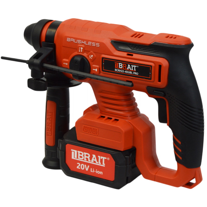 Аккумуляторный перфоратор Brait BCRH22-4DUBL PRO 21.01.253.087 в кейсе в Муроме