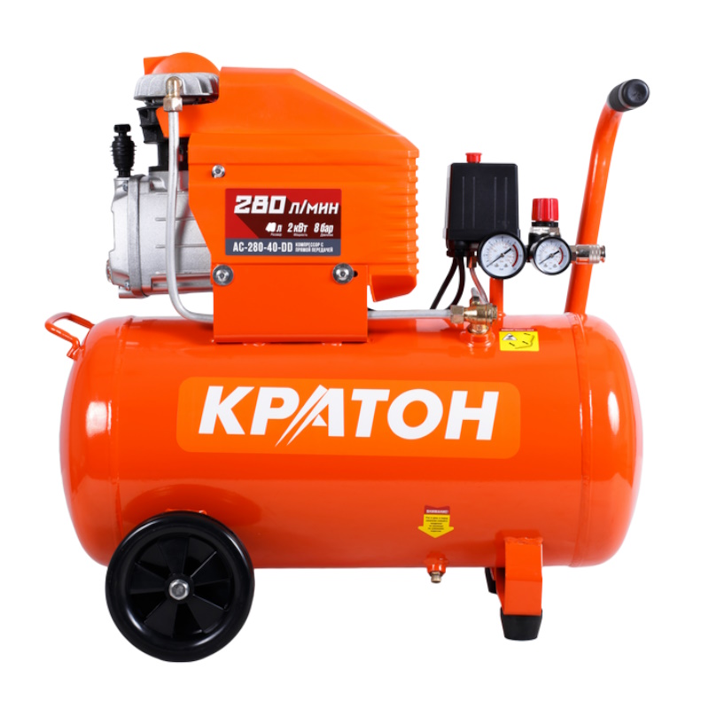 Компрессор масляный Кратон AC-280-40-DD 3 01 01 034, с прямой передачей в Коврове