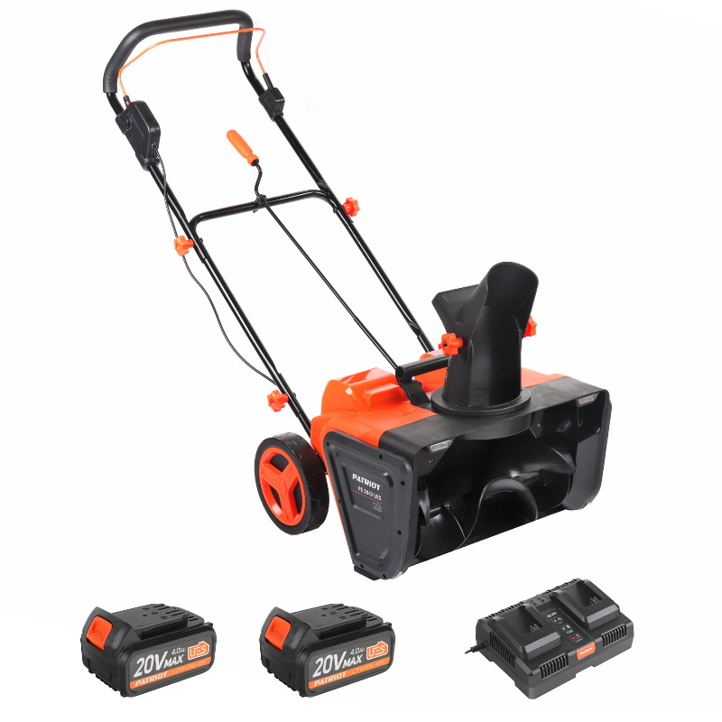 Снегоуборщик аккумуляторный Patriot PE 2842 UES 426302330, 20V MAX*2, 2АКБ 4Ah+З\У в Муроме